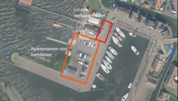 Herstraatwerkzaamheden Noordelijke Havendam